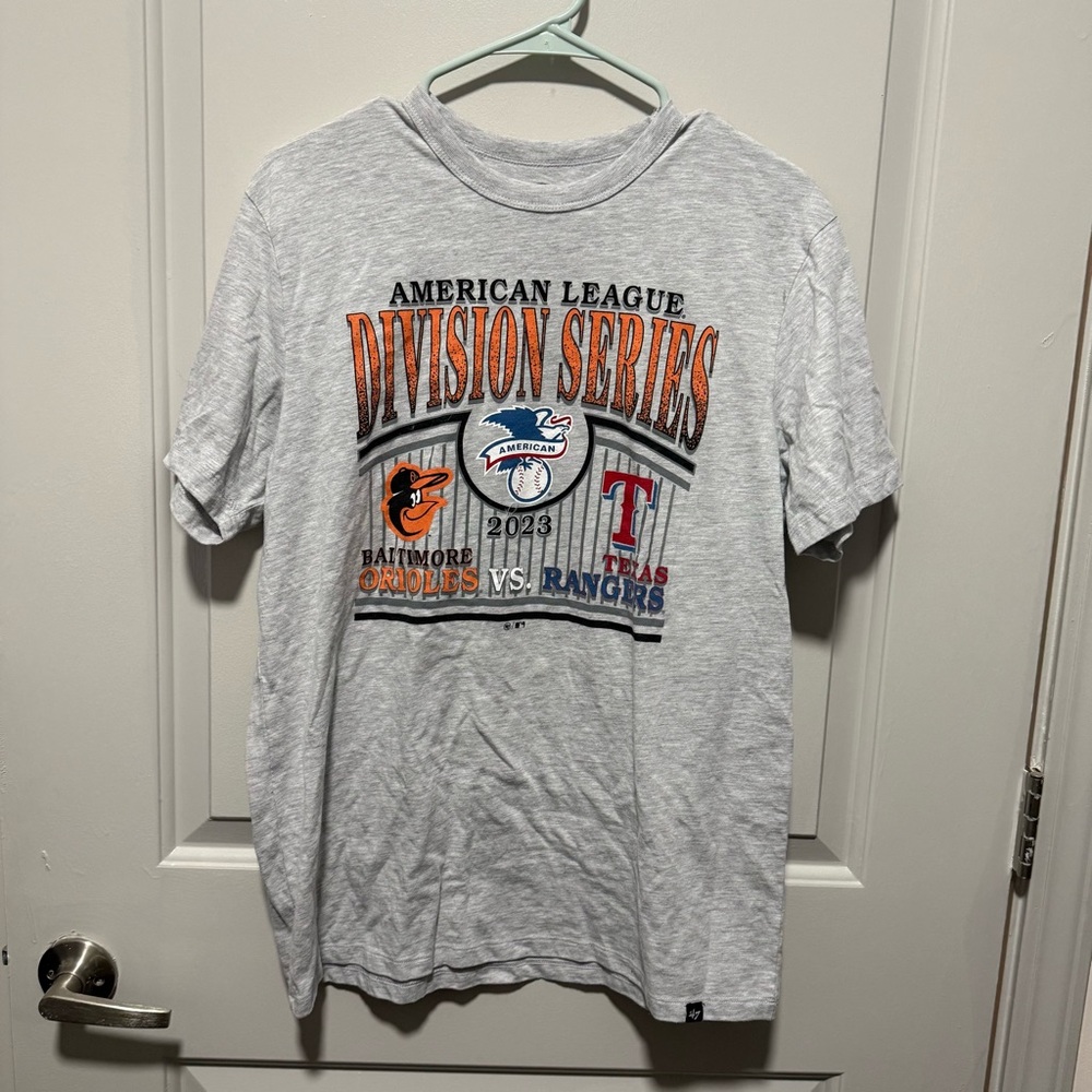 Gray American League Division Series T-Shirt